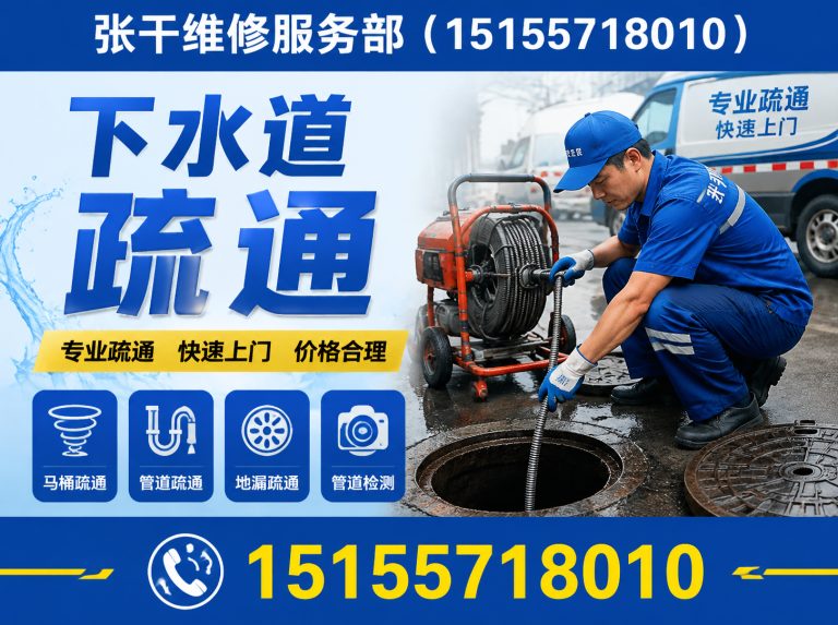 烈山区下水道疏通展示图